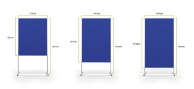 Ścianka moderacyjna parawan wymiary