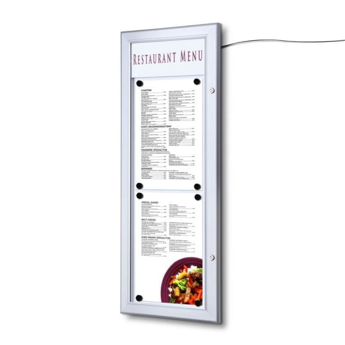 Gablota na menu z panelem na logo LED - obrazek 5