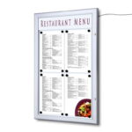 Gablota na menu z panelem na logo LED - obrazek 3