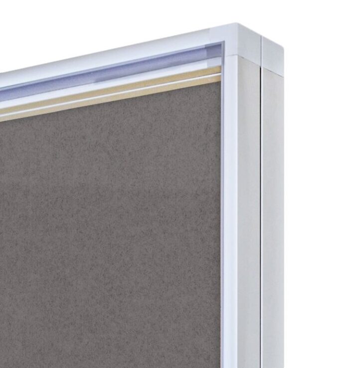 Tablica tekstylna na klatki schodowe aluminiowa