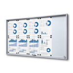 Gablota z przesuwanymi drzwiami