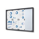 Gablota z przesuwanymi drzwiami