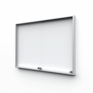 Gablota z przesuwanymi drzwiami