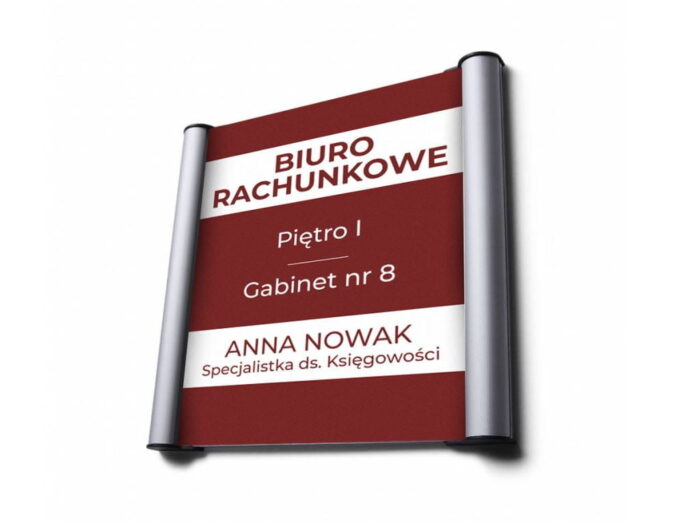 Oznakowanie drzwi w Urzędzie