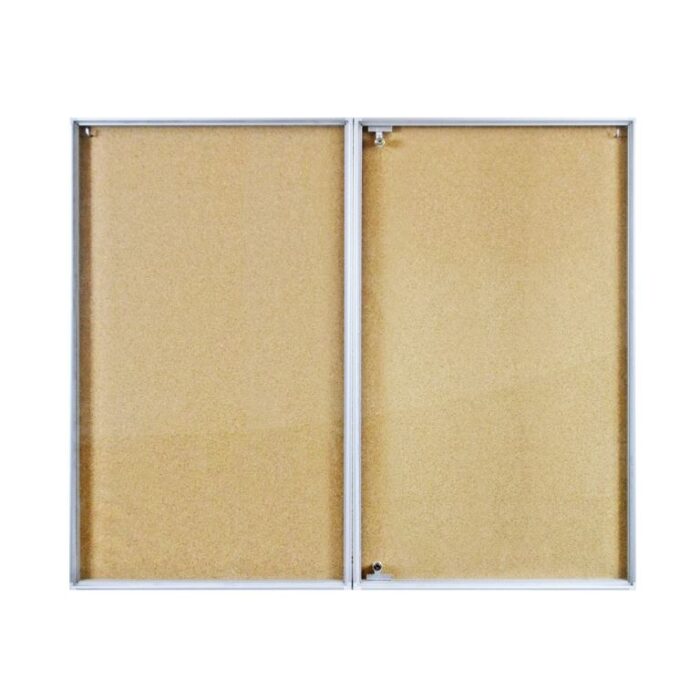 Wewnętrzna gablota korkowa dwudrzwiowa - obrazek 5