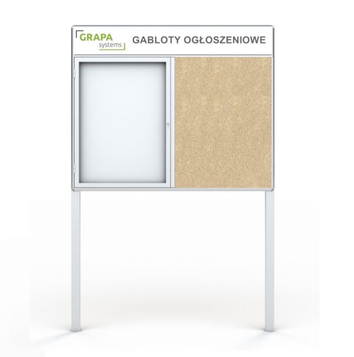 Gablota stojąca dzielona z płytą OSB