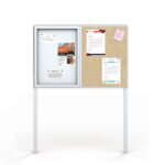 Gablota wolnostojąca dzielona