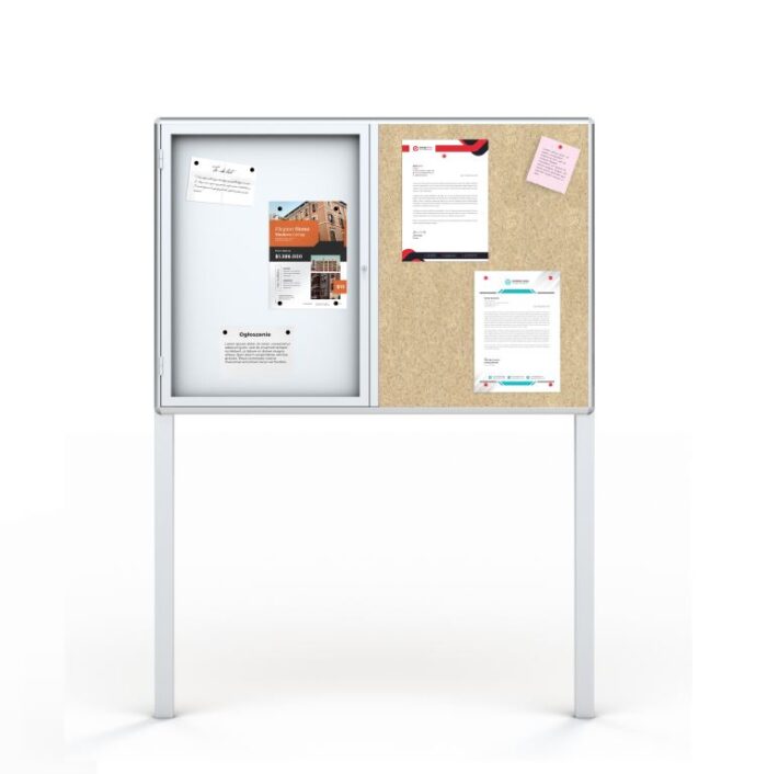 Gablota wolnostojąca dzielona