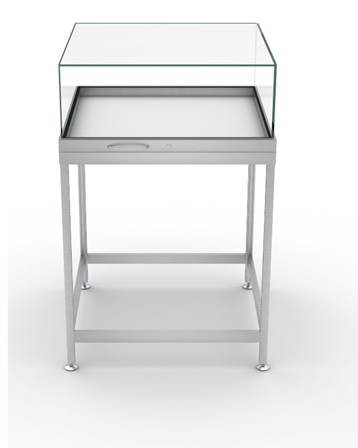 Gablota niska z kloszem klejonym