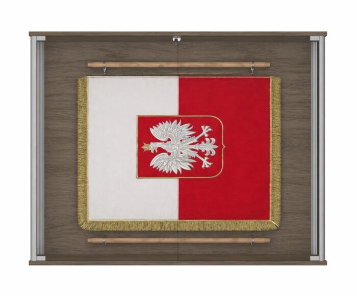 Gablota wisząca na sztandar otwierana na bok - obrazek 4