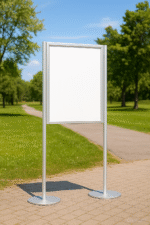 Stojak plenerowy pod grafike samoprzylena