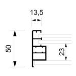 Gablota z przesuwanymi szybami